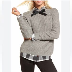 J. Crew Gayle Bow Neck Sweater